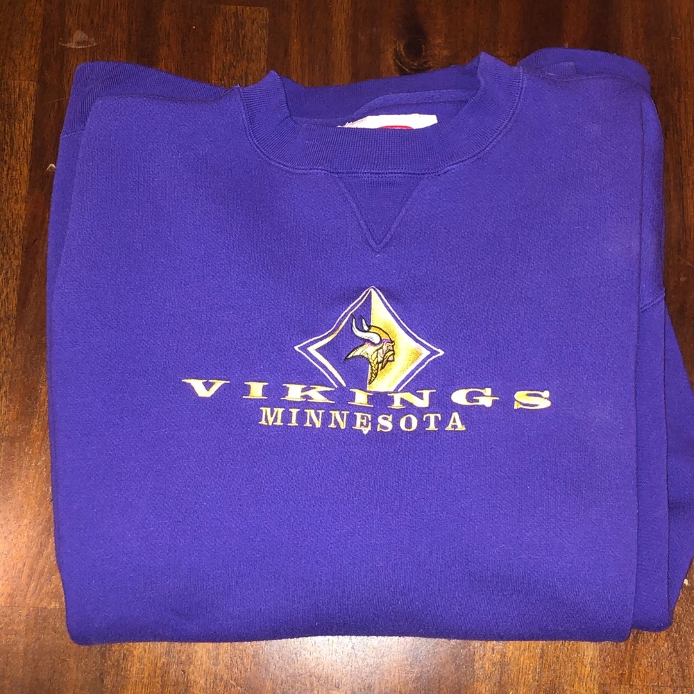 Vintage Minnesota Vikings crew neck sweatshirt